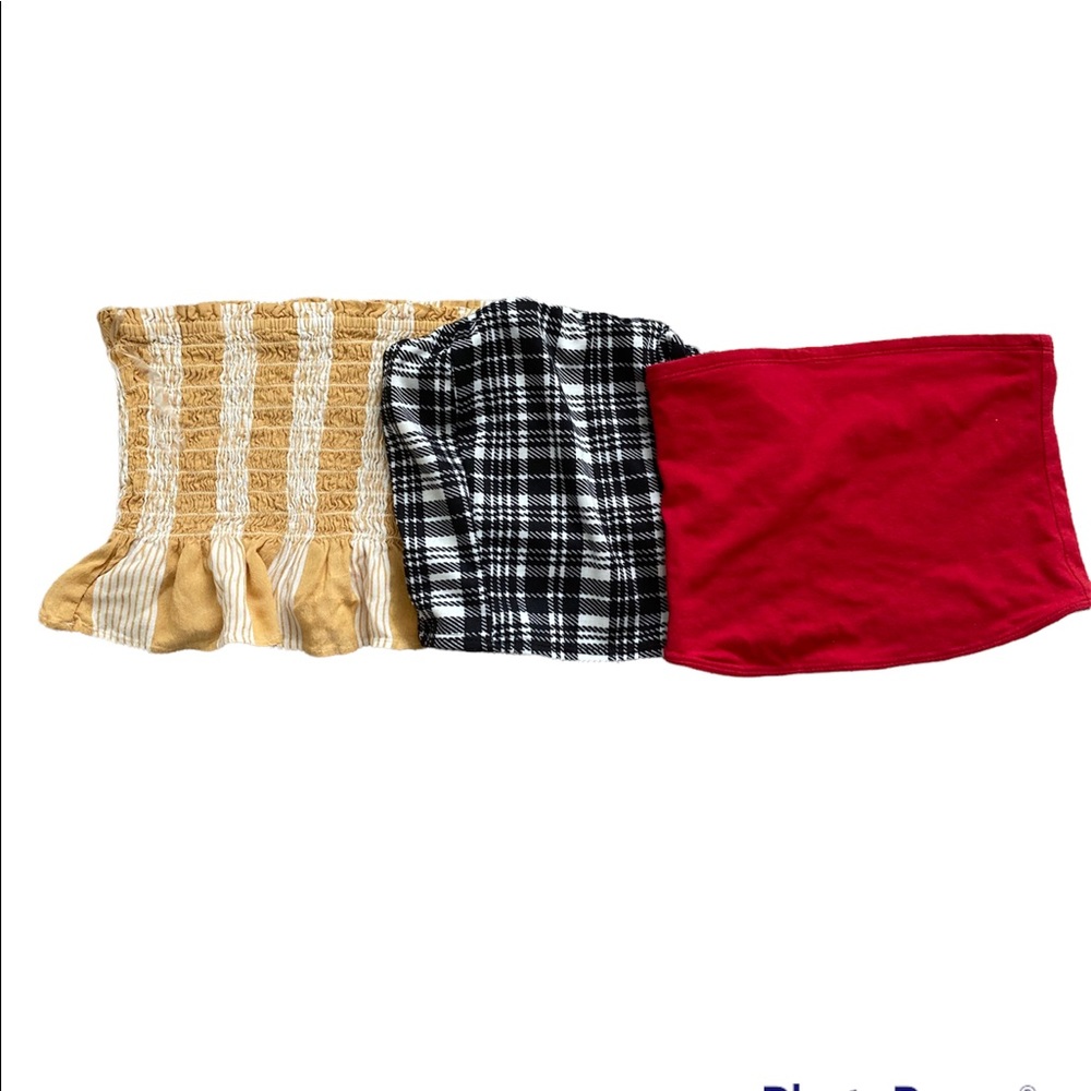 Tube top bundle size small American Eagle Hollister Charlotte Russe